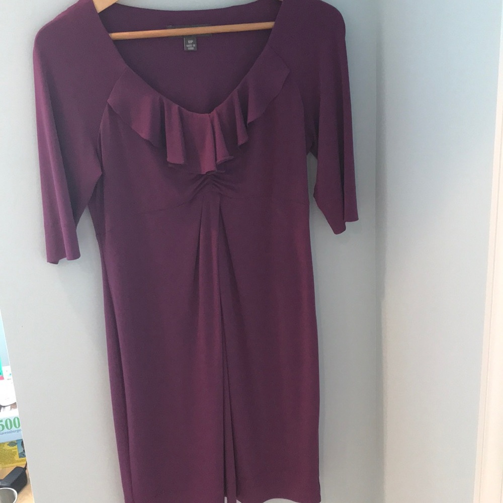 Purple Donna Ricco dress